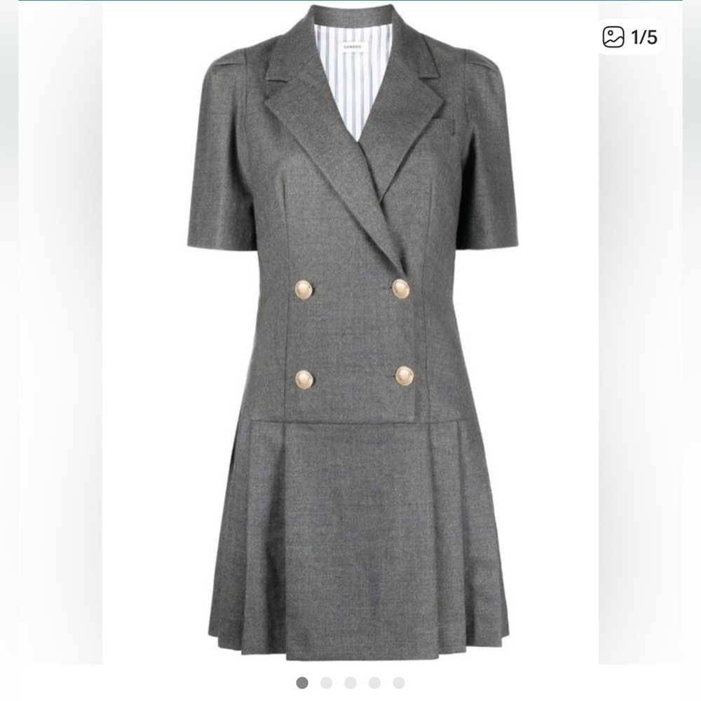 Meloni double-breasted dress NWT